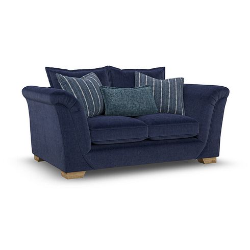 Milldale 2 Seater Sofa in Garda Atomic Fabric with Navy Scatters