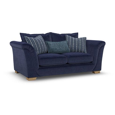 Milldale 3 Seater Sofa in Garda Atomic Fabric with Navy Scatters