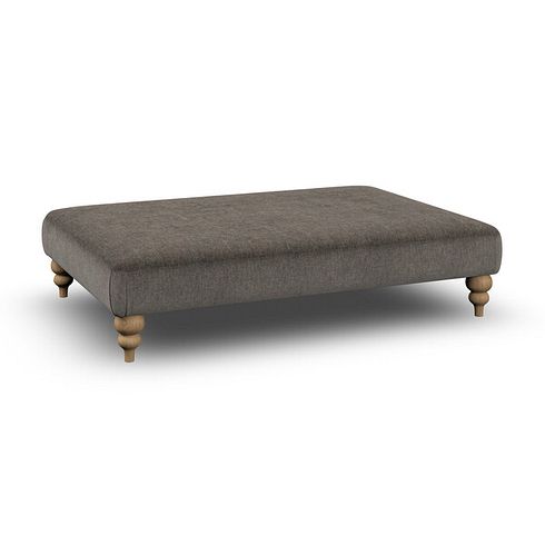 Milldale Grande Footstool in Garda Moody Fabric