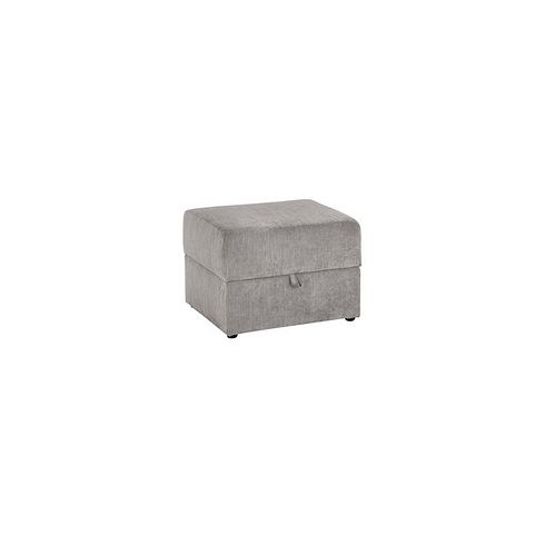 Milner Storage Footstool in Shark Fabric