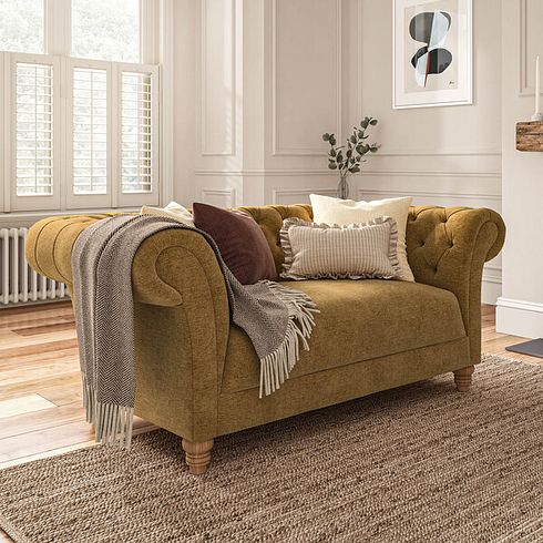 Montgomery 2 Seater Sofa in Arlan Honeycomb Fabric