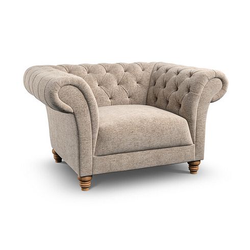 Montgomery Armchair in Arlan Abalone Fabric