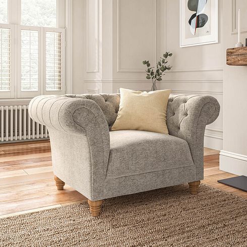 Montgomery Armchair in Arlan Noble Fabric