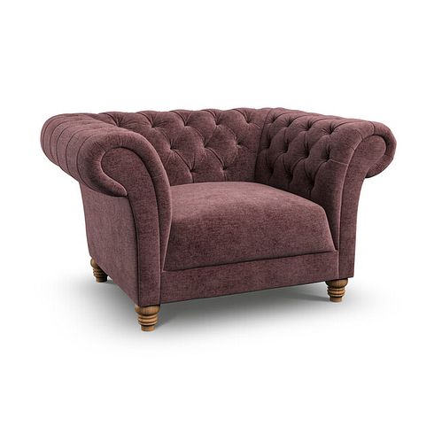 Montgomery Armchair in Arlan Rosewood Fabric