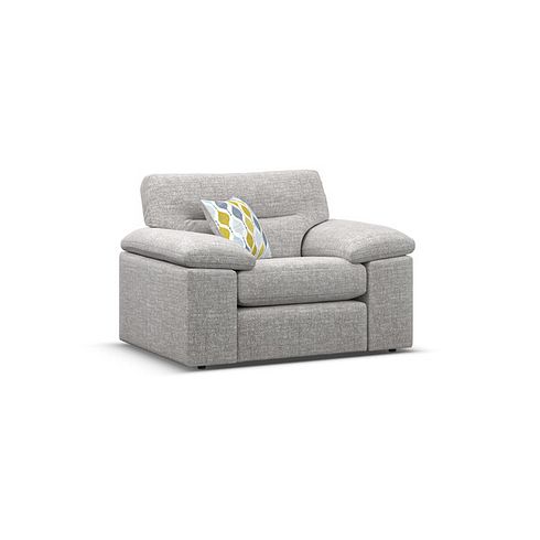 Morgan Armchair in Santos Silver