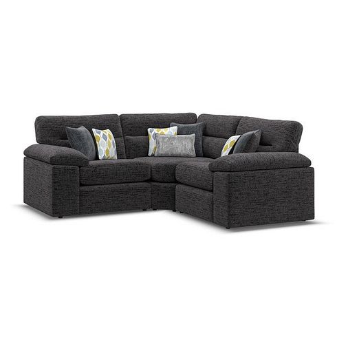 Morgan Modular Group 1 in Santos Black with Green and Grey Scatters 