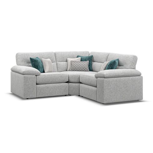 Morgan Modular Group 1 in Cupid Silver fabric