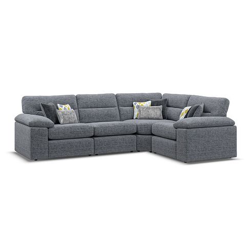 Morgan Modular Group 2 in Santos Grey with Green and Grey Scatters 
