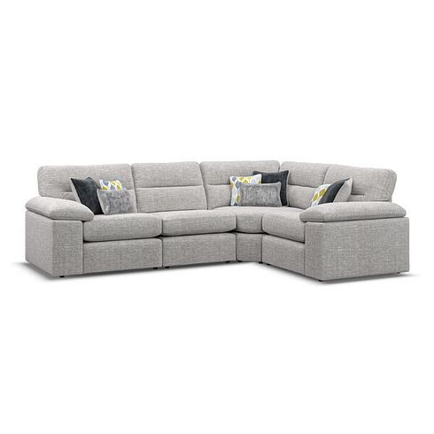 Morgan Modular Group 2 in Santos Silver with Green and Grey Scatters 