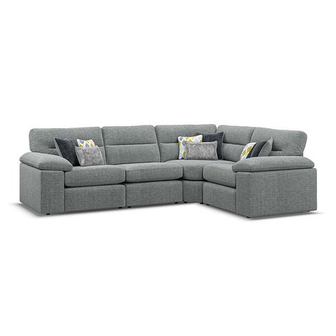 Morgan Modular Group 2 in Santos Steel with Green and Grey Scatters 