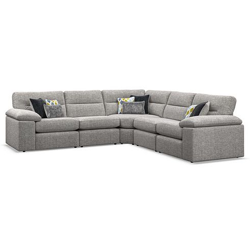 Morgan Modular Group 3 in Santos Silver with Green and Grey Scatters 