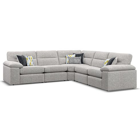 Morgan Modular Group 3 in Santos Silver with Green and Grey Scatters 