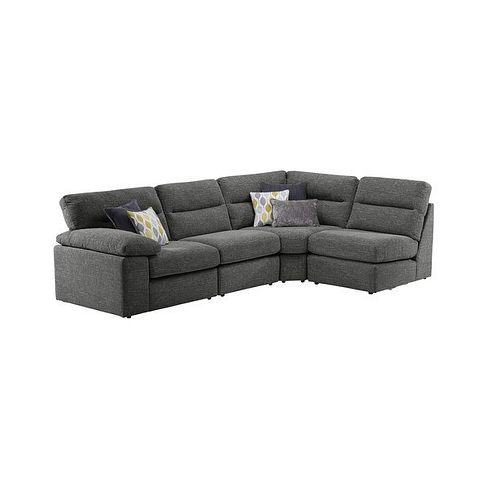 Morgan Modular Group 4 in Santos Grey with Green and Grey Scatters 