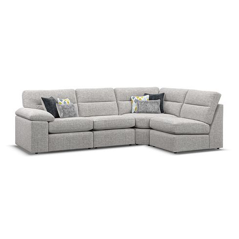 Morgan Modular Group 4 in Santos Silver with Green and Grey Scatters 