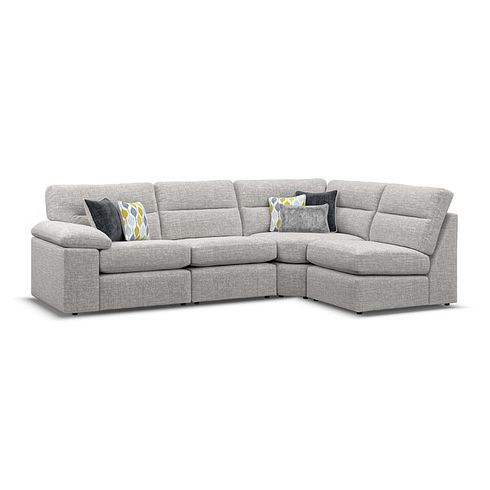Morgan Modular Group 4 in Santos Silver with Green and Grey Scatters 