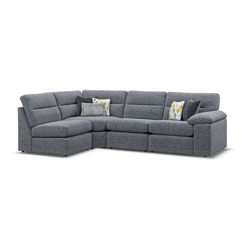 Morgan Modular Group 5 in Santos Grey with Green and Grey Scatters 