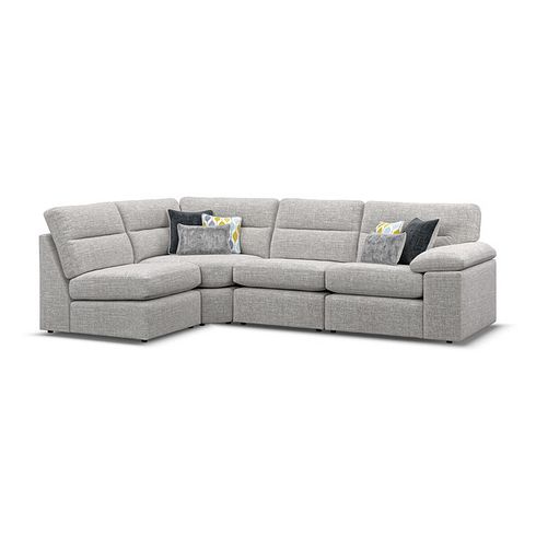 Morgan Modular Group 5 in Santos Silver with Green and Grey Scatters 