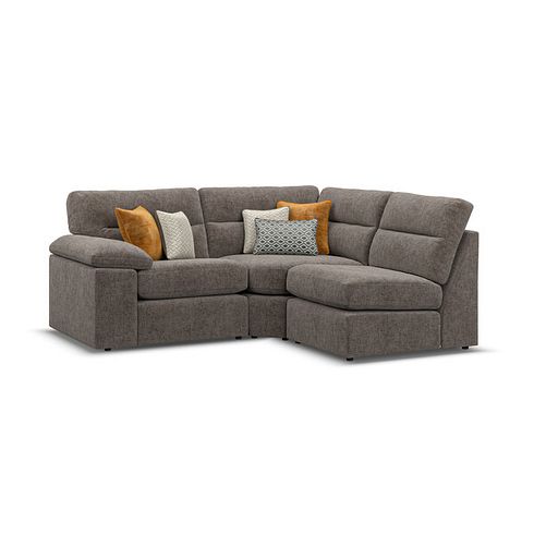 Morgan Modular Group 6 in Cupid Brown fabric