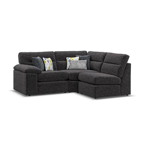 Morgan Modular Group 6 in Santos Black with Green and Grey Scatters 
