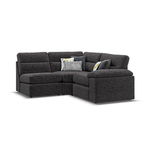 Morgan Modular Group 7 in Santos Black with Green and Grey Scatters 