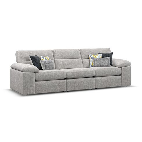 Morgan Modular Group 9 in Santos Silver with Green and Grey Scatters 