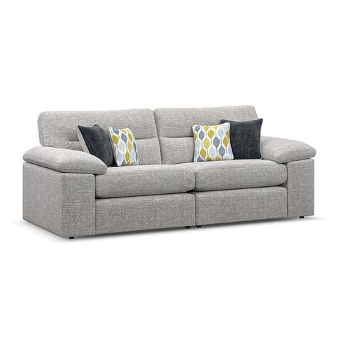 Morgan 3 Seater Sofa in Santos Silver