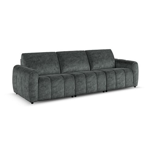 Nap 3 Seater Modular Sofa in  Dapple Grey Fabric- Group 9