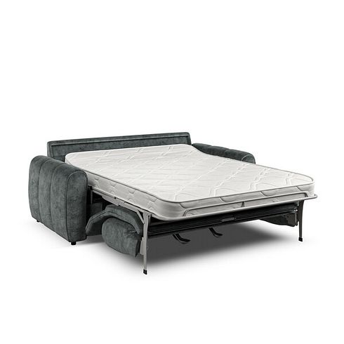 Nap 3 Seater Sofa Bed in Dapple Grey Fabric
