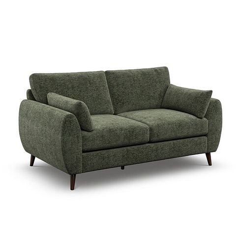Nova 2 Seater Sofa in Arlan Mossy Fabric