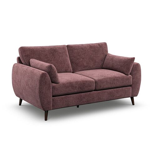 Nova 2 Seater Sofa in Arlan Rosewood Fabric