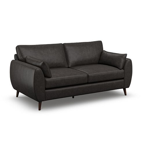 Nova 3 Seater Sofa in Ash Leather