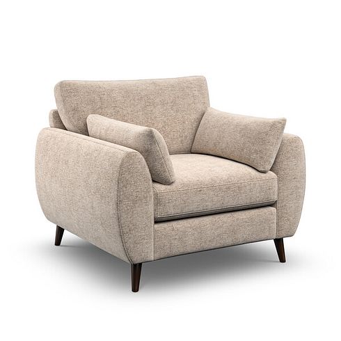 Nova Armchair in Arlan Abalone Fabric