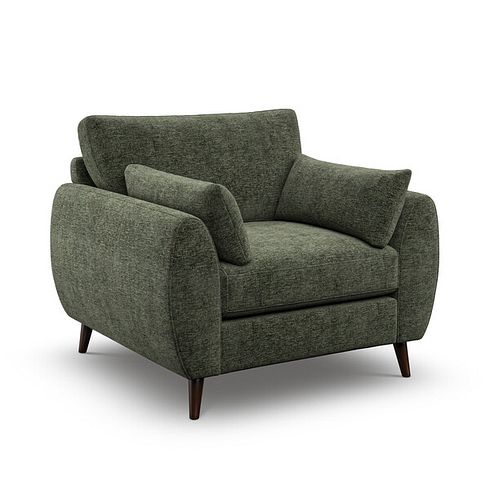 Nova Armchair in Arlan Mossy Fabric