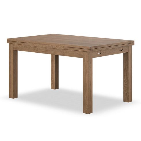 Pembroke Antique Finish Solid Oak Extending Dining Table 140-220cm