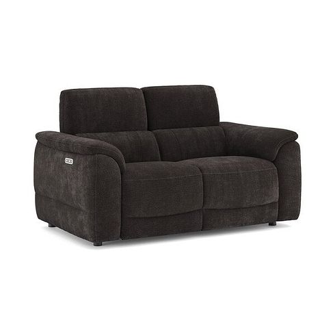 Phoenix 2 Seater Power Recliner Sofa in  Manhattan Mushroom Fabric