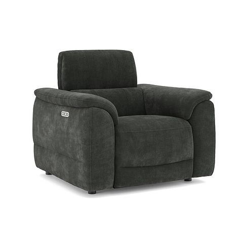 Phoenix Power Recliner Armchair in  Manhattan Pine Fabric