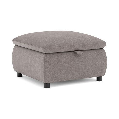 Phoenix Storage Footstool in Manhattan Nutmeg Fabric