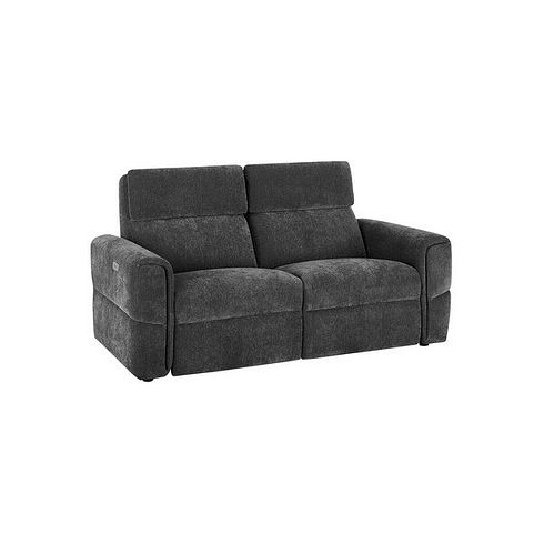 Samson Electric Recliner Modular Group 8 in Amigo Coal Fabric