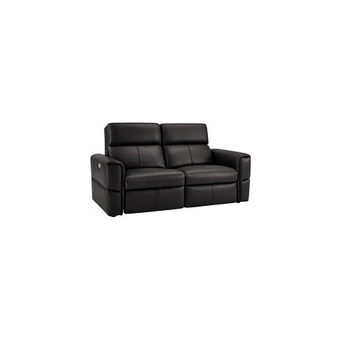Samson Electric Recliner Modular Group 8 in Black Leather