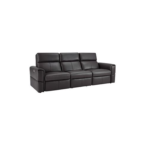Samson Electric Recliner Modular Group 9 in Slate Leather