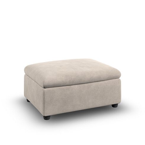 Santorini Storage Footstool in Nomad Sahara Fabric