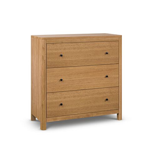 Savannah Solid Heveawood 3 Drawer Chest