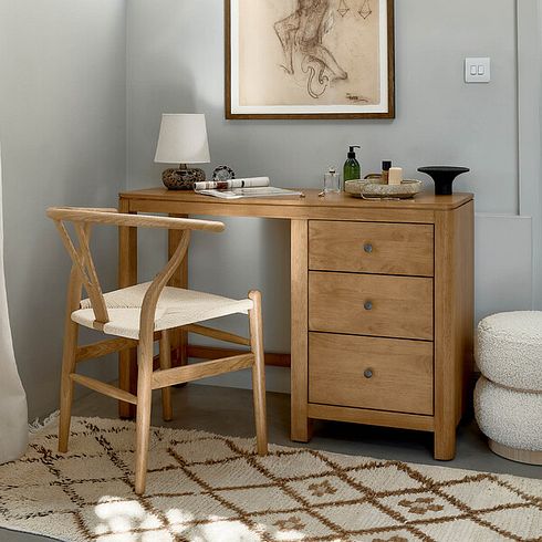 Savannah Solid Heveawood Dressing Table