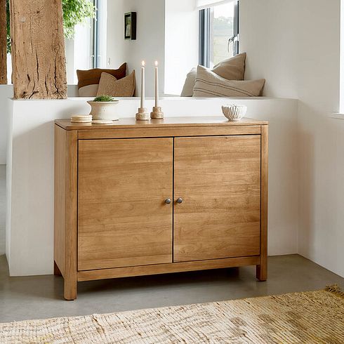 Savannah Solid Heveawood Small Sideboard