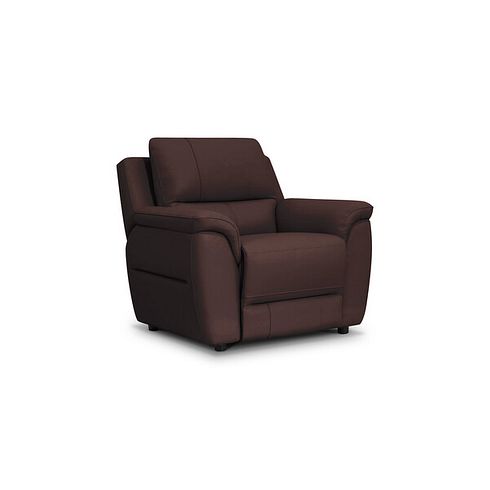 Theo Armchair in Chestnut Leather
