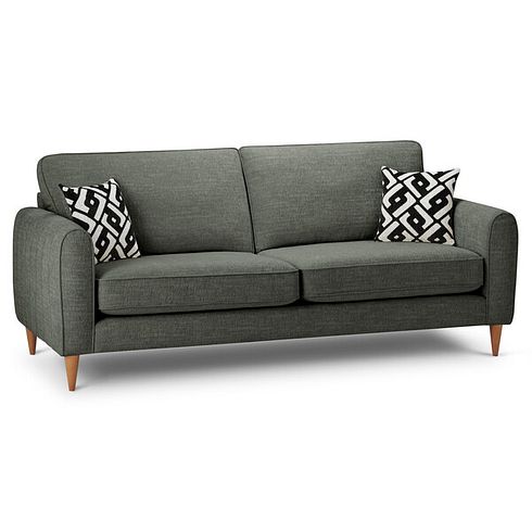 Thornley 4 Seater Sofa in Forest Green Fabric