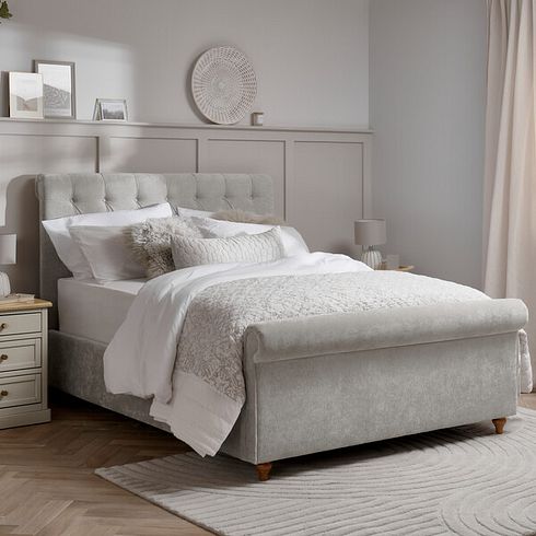 Warwick King-size Ottoman Storage Bed in Seoul Echo Fabric