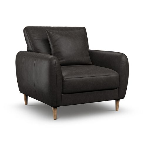 Zara Armchair in Ash Leather