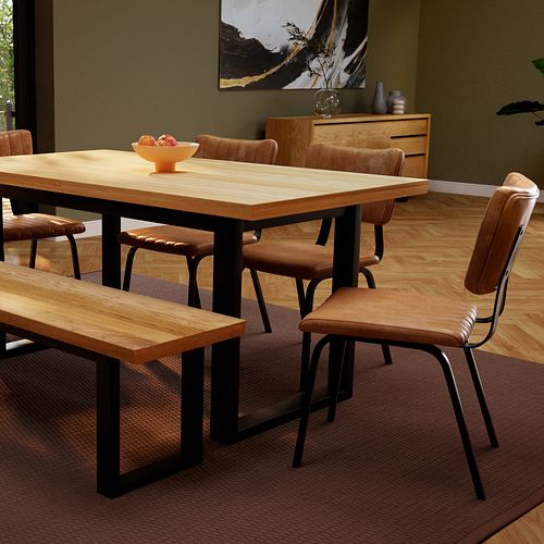 Dining table and chairs