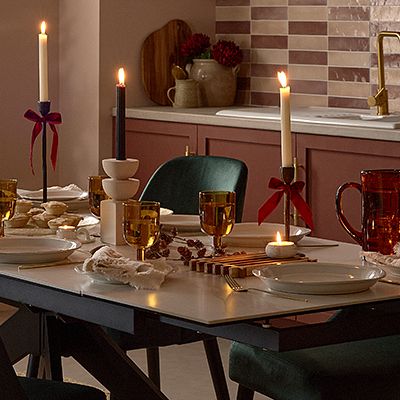 Dining table and chairs